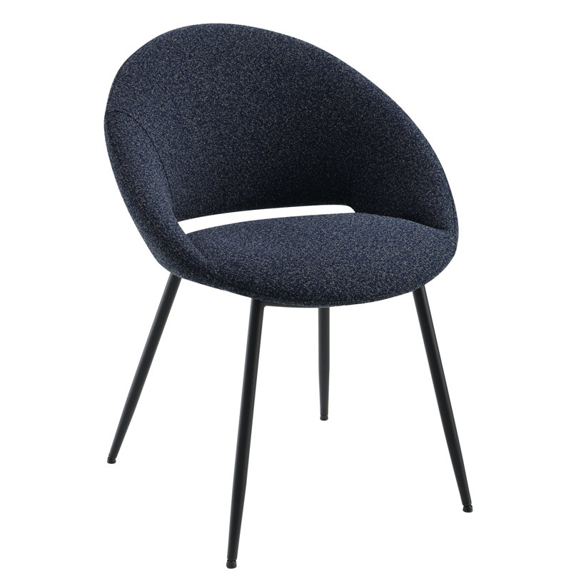 Ensemble de 2 chaises d'appoint Klaus Boucle