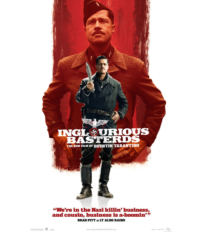 Inglourious Basterds, H 18 po x l 12 po