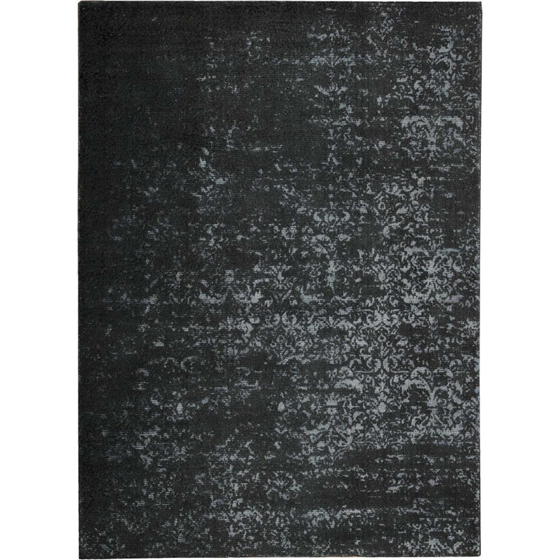 Maya Viscose Abstract Indoor Rug, Rectangle 5'3" x 7'5"