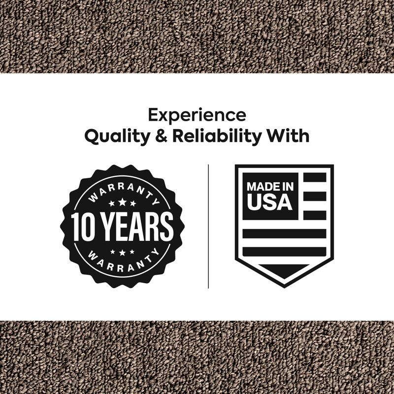 Amoriel Furnish my Place Modern Indoor/Outdoor Commercial Solid Color Rug - Pet and Kids Friendly Rug, Stain Resistant, Floor Carpet for Living Room & Hallway, Wedding - Brown