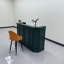 Bureau de réception rectangulaire en bois manufacturé Retro-130767704