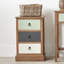 42 cm W Solid Wood Bedside Table