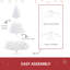 72' H Lighted Artificial Fir Christmas Tree