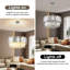 Modern Chandelier Crystal Light, Crystal Ceiling Light, E14 Lights for Dining Room, Kitchen-1559669491-1559669490-1559669492
