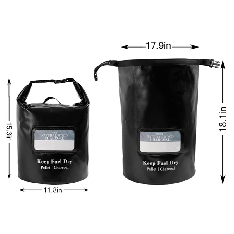 NUUK Ensemble d'outils de grillage pour seau à granules et charbon de bois