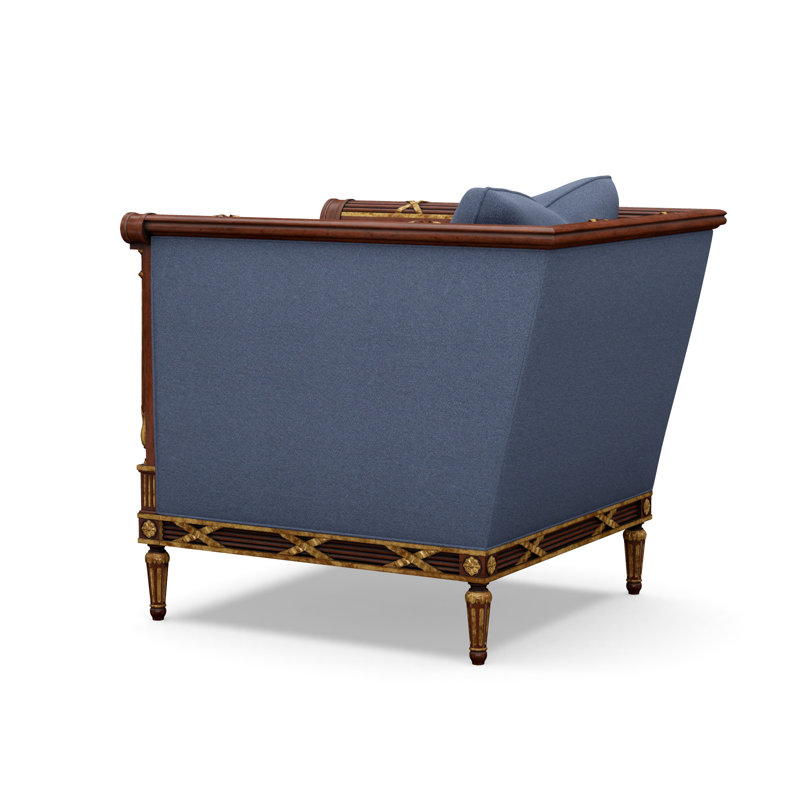The Regent's Visit  Accent Chair, Page Snow (Performance fabric) 1355-91