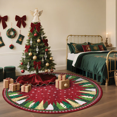 Tapis lavable à la machine Christmas