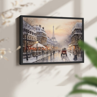 Chirstmas Art-CCCXIV -Framed Print - Restickable