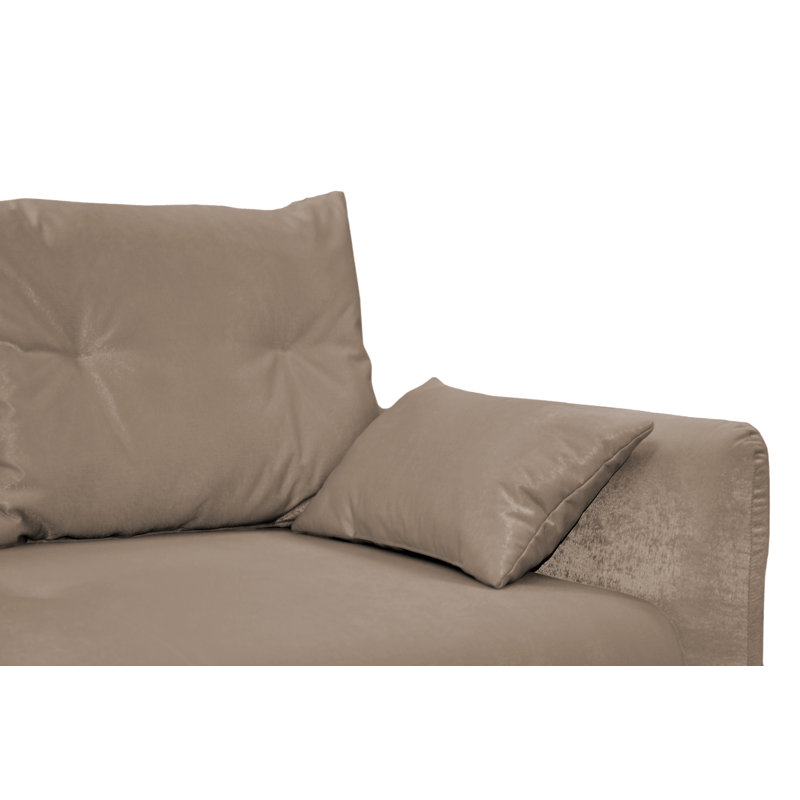 Mowbray 3-Seater Sofa Bed, Light Chocolate Brown
