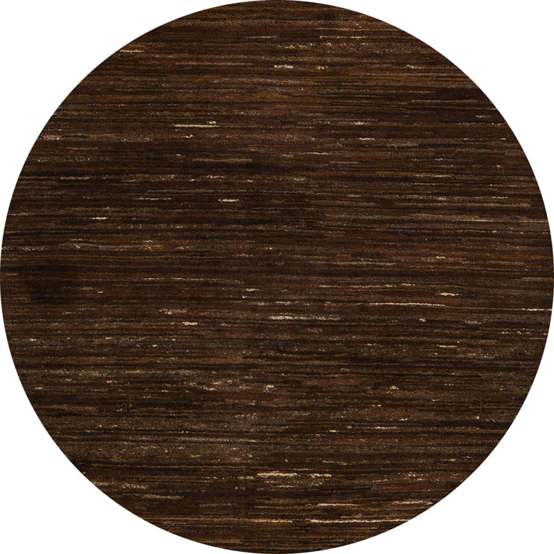 Abstract Indoor Rug, Round 6'