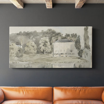 Série paysage - CDXCIX - Toile tendue avec châssis - Prêt à accrocher