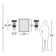 Matrix Steel Flush Mounted Sconce