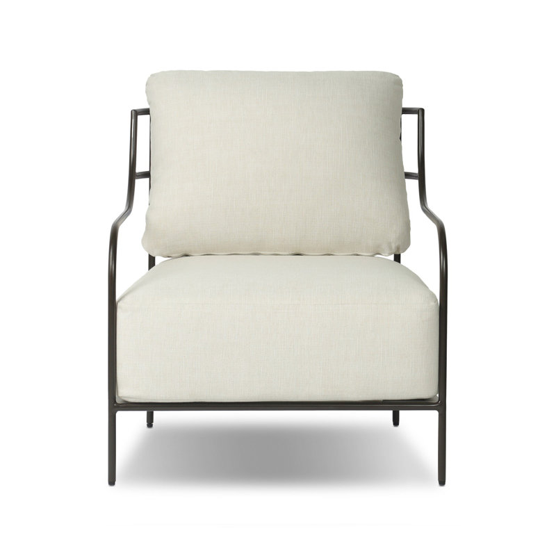Segovia Outdoor Chair-Alessi Fawn, Vergo Cream