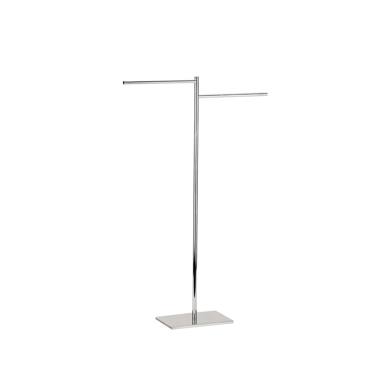 Iceberg Double Floor Mounted Towel Stand