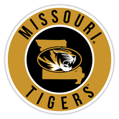 University Of Missouri Bright Line - 16" Circle With State