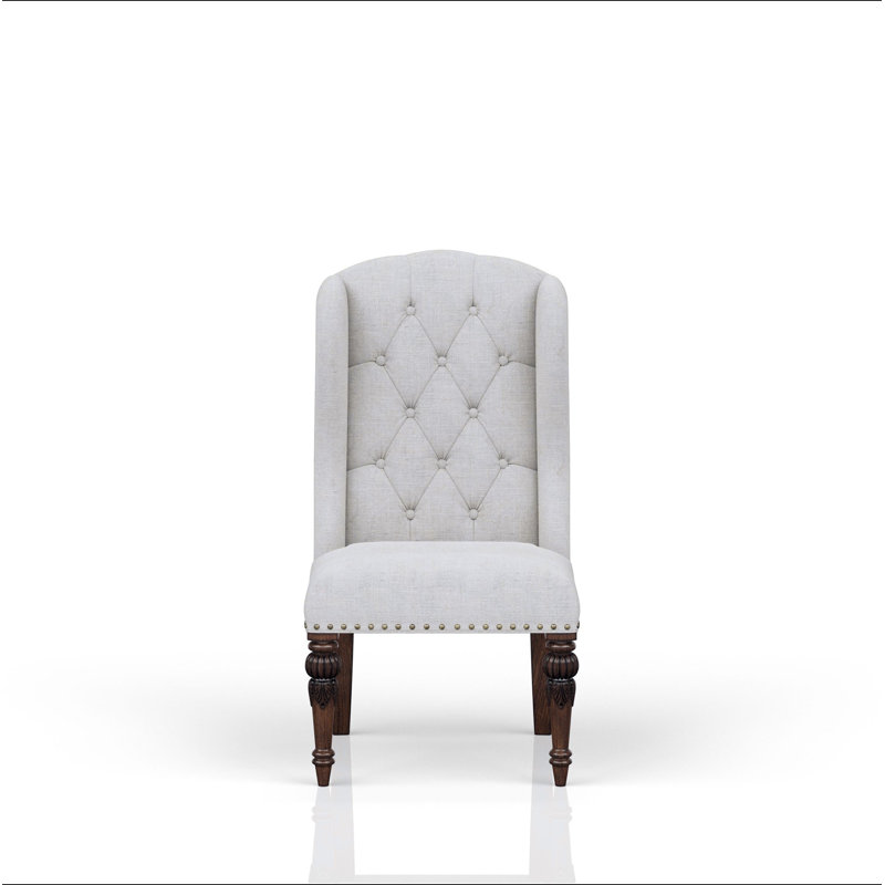 Fauteuil à oreilles rembourré