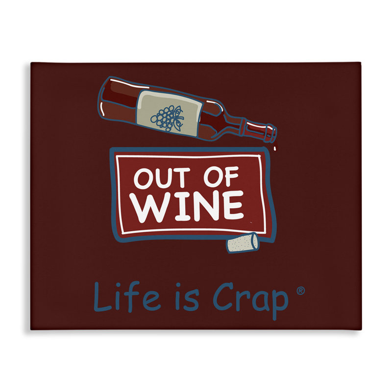 «Out Of Wine Bottle» par LIC, H 30 po x l 40 po