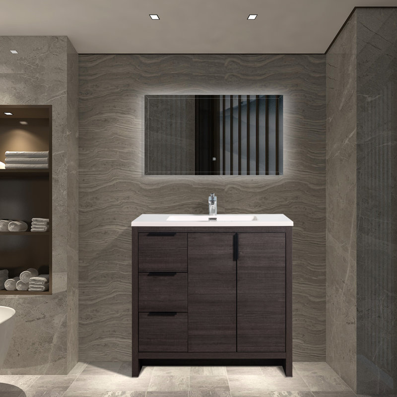 Ensemble de meuble-lavabo simple 36 po Evana