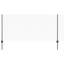 Fence with Post Segment Outdoor Barrier Garden Terrace Divider Boundary-513738621-513738622