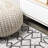 Wisser Tribal Bohemian Ivory/Black Indoor/Outdoor Rug-295710707