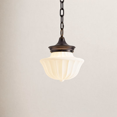 Maisie Single Light Glass Pendant