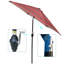 PARAPLUIE 9 pi 9 rayures rouges-133398247