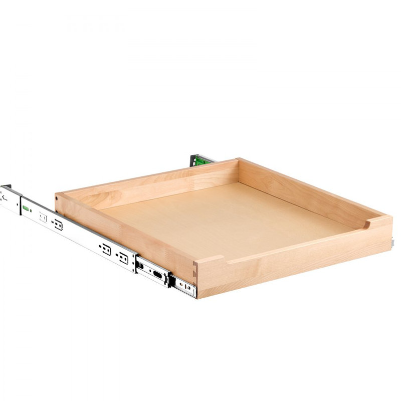Tiroir en bois 21 po, H 3 po x l 21 po x P 21,7 po