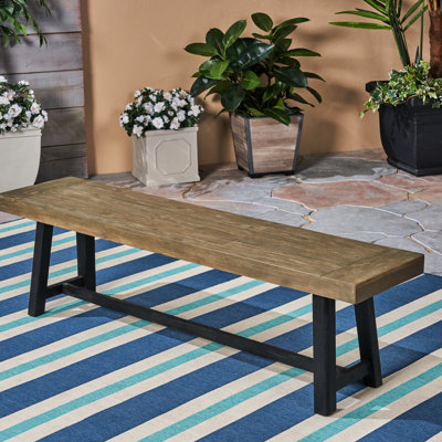 Outdoor Acacia Wood Bench