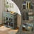 Elegant Small Buffet Cabinet With Led Lights - Space-saving Small Sideboard With Adjustable Shelf, Glass Doors & Drawer - Modern Kitchen Storage For Coffee, Cups & Essentials-149831690