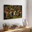 La danse paysanne - Pierre Bruegel l'Ancien - Toile tendue avec châssis-c. 1569-2106255635