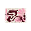 Tapis de bain doux à motif floral abstrait, 16 x 24
