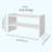 2 Tier 8 Pairs Shoe Rack Stackable Shoe Organizer Shelf-188025988