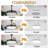 Aranjit 42" Modern Retractable Ceiling Fan with Light and Remote Control, 6 speeds Silent DC Motor Ceiling Fan-120487895