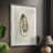 Soft Half Shell I Framed Print - Solid Wood-1014494751