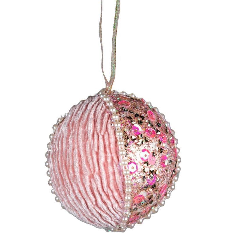 7cm Polyvinyl Chloride (PVC) Ball Ornament