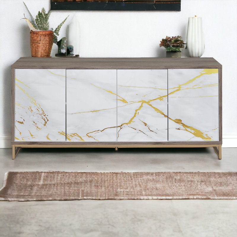 Armoire console Marble Paint