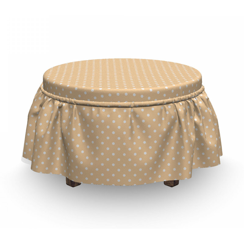 Housse pour repose-pieds print