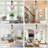 Farmhouse Cottage 1-Light Wood Chandelier With Adjustable Chain For Kitchen Island-1583615564