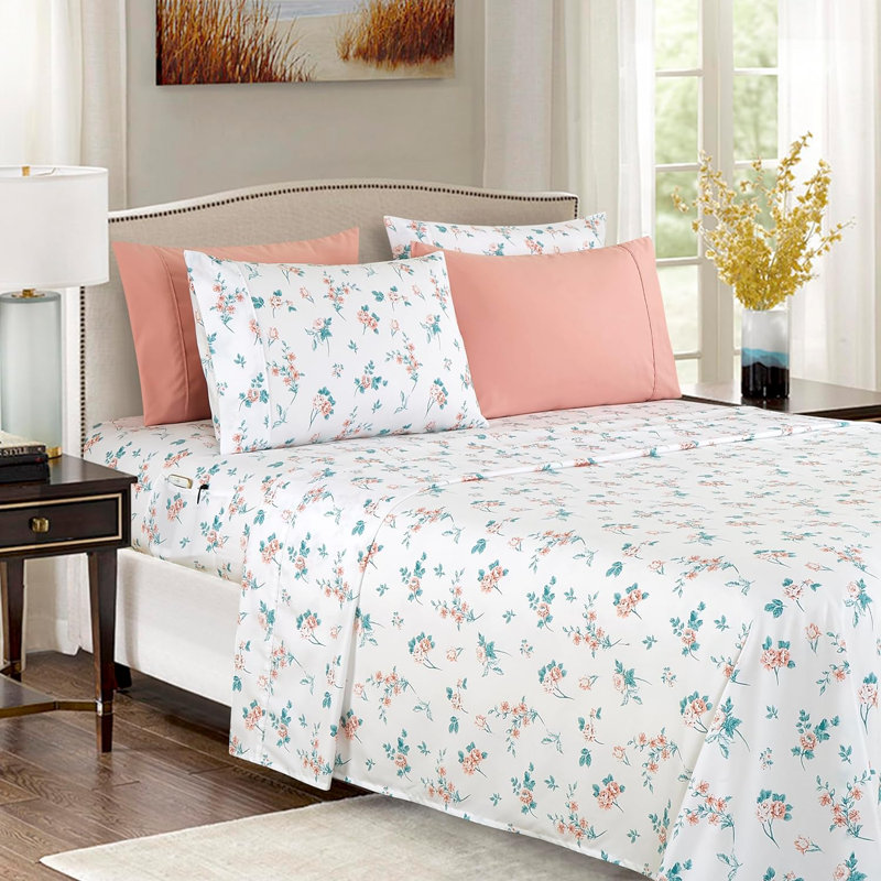 Ensemble de 6 valises pour chambre d'amis, Ensemble de draps pour lit très grand californien