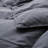 Lightweight Down Blend Comforter with Goose Feather Fiber Fill – Machine Washable Soft Breathable All Season Duvet Insert, Dark Gray-1906319980