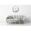 Jonnelle Glass Wall Clock