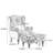 American Retro Single Leisure Chair.