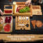Dakota Fields Charcuterie Board Gift Set, 29 PCS Bamboo Cheese Board Serving Trays With Slate Cheese Board, 8 Ceramic Plate, Unique Newlywed Gifts, Housewarming Gift, Bridal Shower Gift