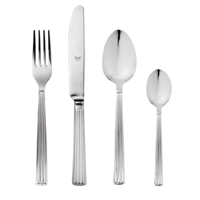 Sole 24 - Piece Stainless Steel Flatware Set - Service for 6
