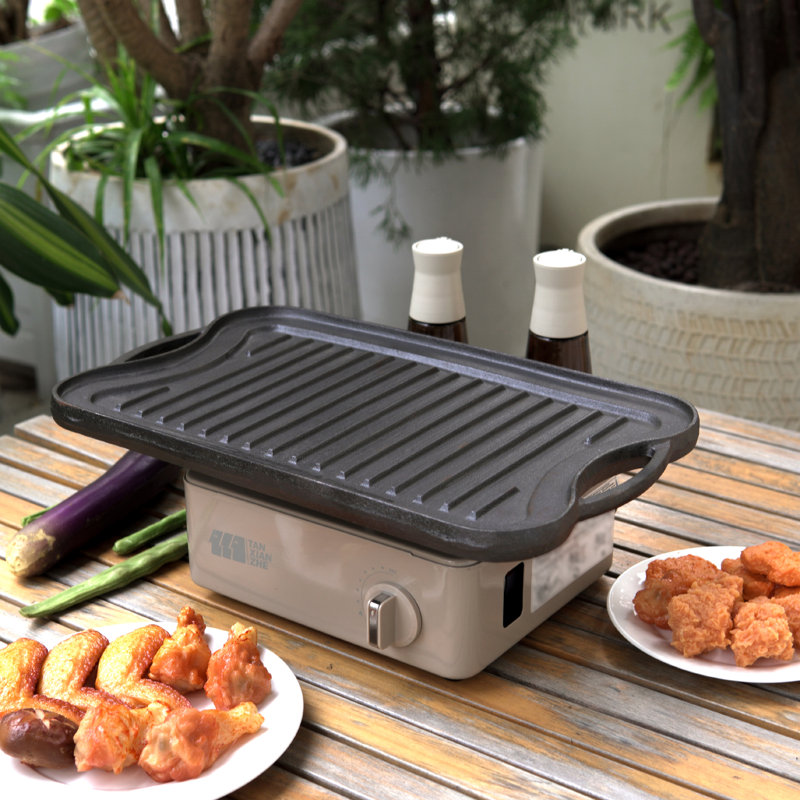 Blakney Cast Iron Griddle, 40cm L x 25cm W