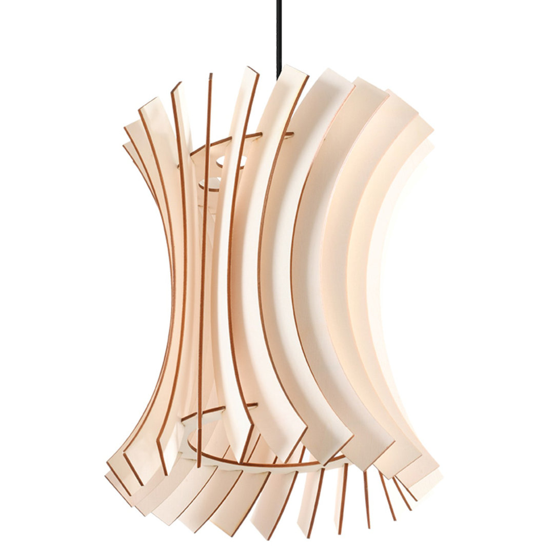 1 - Light Black Geometric Pendant
