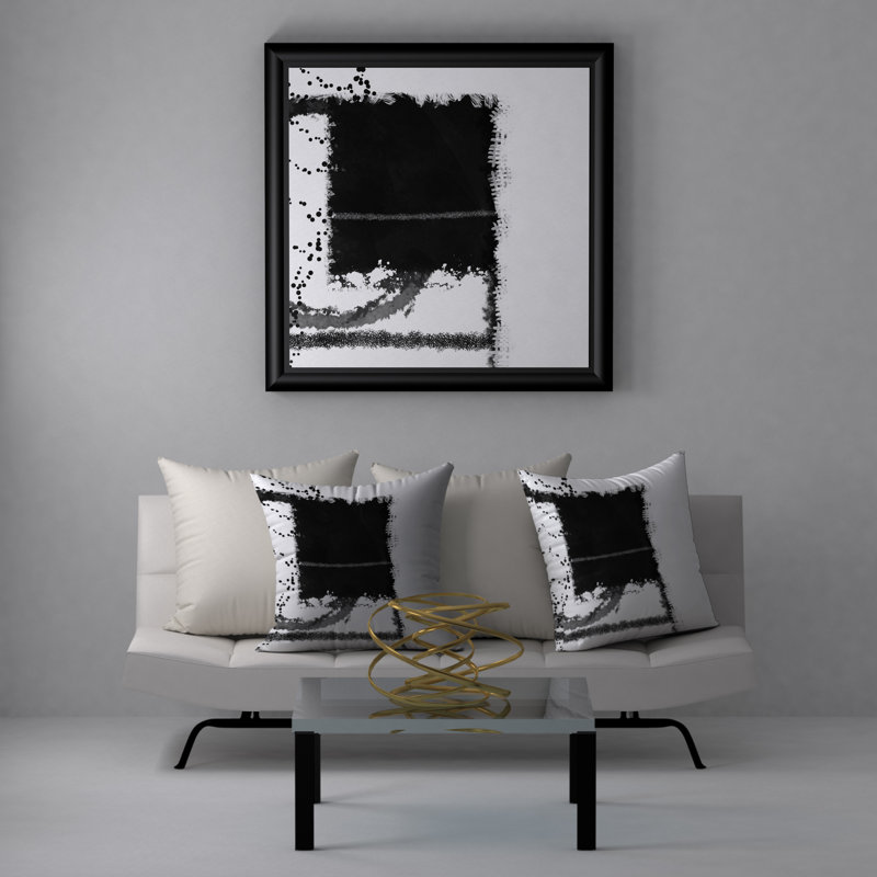 Housse de coussin et insert de coussin carré Genius relax, 20 po x 20 po