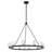 Rashana 10 Light Matte Black Chandelier