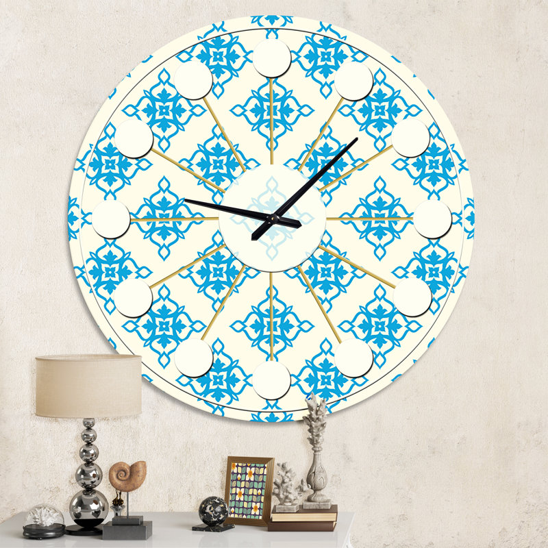 Horloge murale rétro Mid-Century, Moyenne