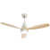 52" Nicola 3 - Blade LED Propeller Ceiling Fan with Remote Control and Light Kit Included